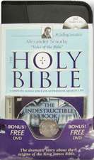 Alexander Scourby Bible-KJV [With The Indestructible Book]