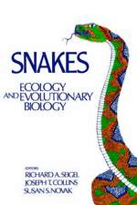 Snakes: Ecology and Evolutionary Biology