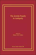 The Jewish Family in Antiquity