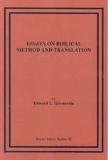 Essays on Biblical Method and Translation