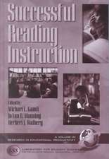 Successful Reading Instruction (Hc): The Research Evidence (Hc)