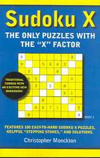 Sudoku X: The Only Puzzles with the 'x' Factor