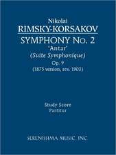 Symphony No. 2 'Antar', Op. 9 (1875/1903 Revision) - Study Score: Christ Lag in Todesbanden, Bwv 4 - Vocal Score