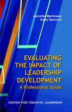 Evaluating the Impact of Leadership Development