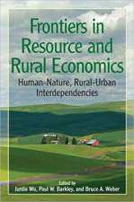 Frontiers in Resource and Rural Economics: Human-Nature, Rural-Urban Interdependencies