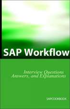 SAP Workflow Interview Questions, Answers, and Explanations