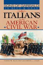 Sons of Garibaldi in Blue and Gray: Italians in the American Civil War