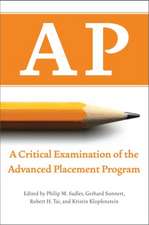 AP: A Critical Examination of the Advanced Placement Program