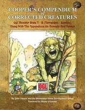 Cooper's Compendium of Corrected Creatures