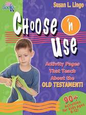 Choose 'n Use Activity Pages That Teach about the Old Testament