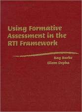 Using Formative Assessment in the RTI Framework