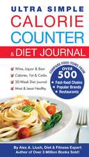 Ultra-Simple Calorie Counter & Diet Journal