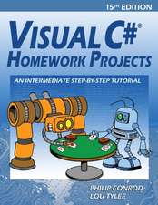 Visual C# Homework Projects