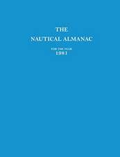 1981 Nautical Almanac