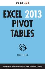 Excel 2013 Pivot Tables (Tech 102): Three Stories