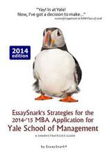 Essaysnark's Strategies for the 2014-'15 MBA Application for Yale School of Management