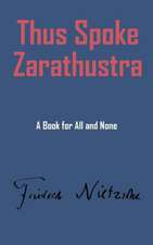 Thus Spake Zarathustra