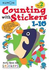 Kumon Counting with Stickers 1-10