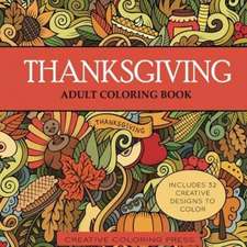 Thanksgiving Adult Coloring Book