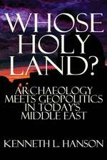 Whose Holy Land?