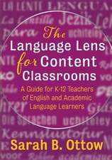 LANGUAGE LENS FOR CONTENT CLAS