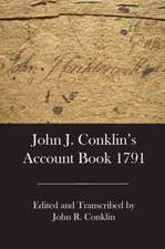 John J. Conklin's Account Book 1791