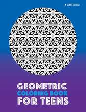 Geometric Coloring Book For Teens