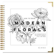 How To Draw Modern Florals