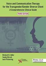 VOICE AND COMMUNICATION THERAPY 3RD ED