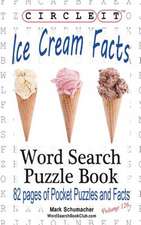 Circle It, Ice Cream Facts, Word Search, Puzzle Book