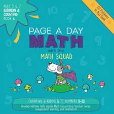 Page A Day Math Addition & Counting Book 6