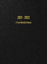 2021 - 2022 2-Year Monthly Planner