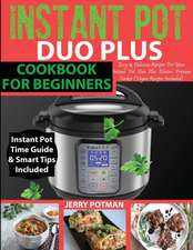 INSTANT POT DUO PLUS COOKBOOK