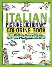 Italian Picture Dictionary Coloring Book