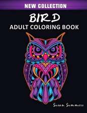 Bird Adult Coloring Book