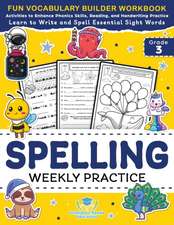 Spelling Weekly Practice for 3rd Grade