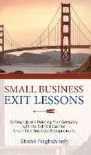 Small Business Exit Lessons