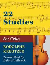 Kreutzer, Rodolphe - 22 Studies - Cello solo