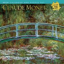 Monet, Claude 2019 Square Wall Puzzle Calendar