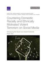 Countering Domestic Racially and Ethnically Motivated Violent Terrorism on Social Media