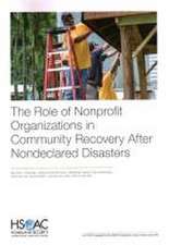 Role of Nonprofit Organizations in Community Recovery After Nondeclared Disasters