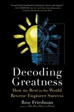 Decoding Greatness