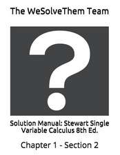 Solution Manual: Stewart Single Variable Calculus 8th Ed.: Chapter 1 - Section 2