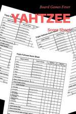 Yahtzee Score Card