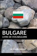 Livre de Vocabulaire Bulgare