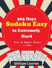 365 Days Sudoku Easy to Extremely Hard