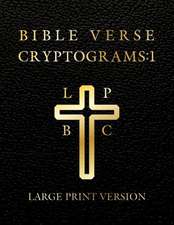 Large Print Bible Verse Cryptograms 1 by Sasquatch Designs