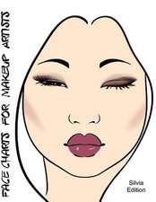 Face Charts for Makeup Artists Silvia Edition