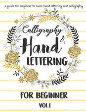 Hand Lettering & Calligraphy for Beginner