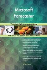 Microsoft Forecaster Complete Self-Assessment Guide